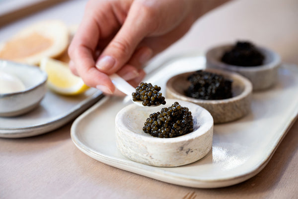 Caviar sur un lit de glace