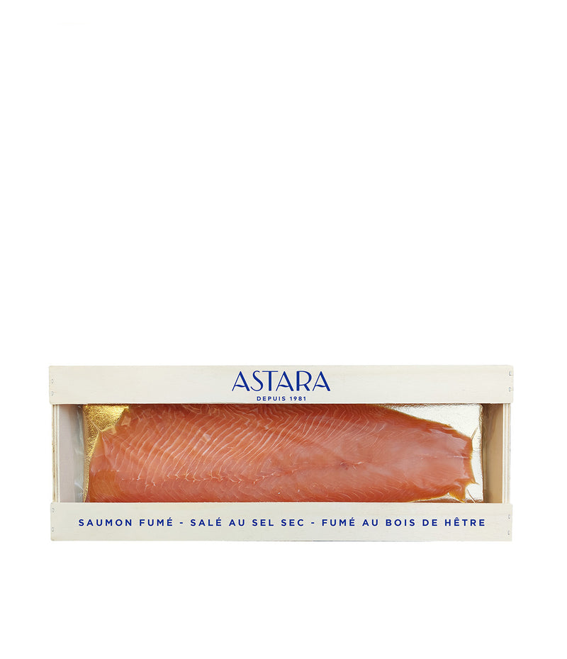 Whole Smoked Salmon - 650g - pre-sliced - From Norway