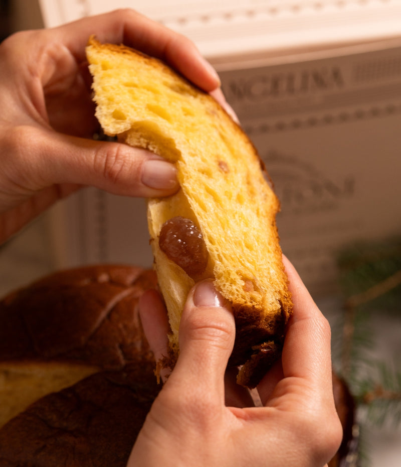 Panettone with Candied Chestnuts