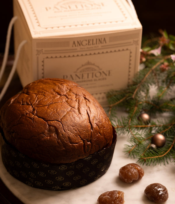 Panettone with Candied Chestnuts