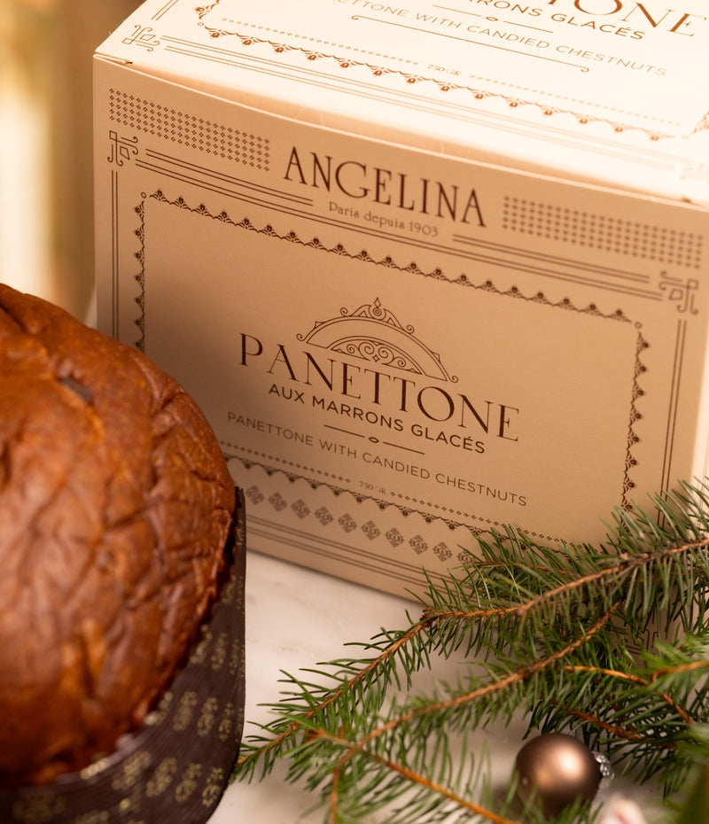 Panettone with Candied Chestnuts