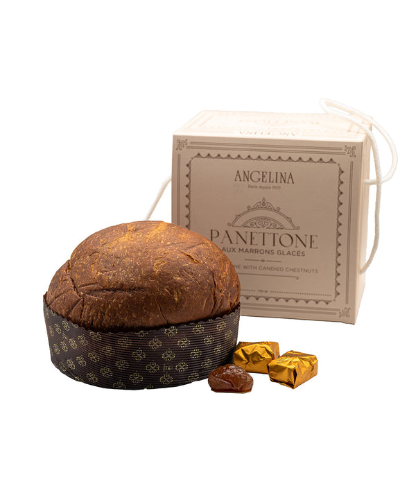 Panettone with Candied Chestnuts