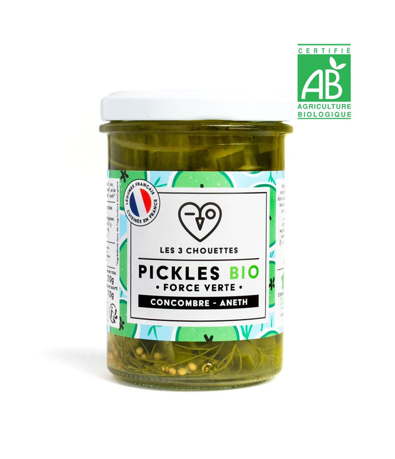 Organic Cucumber Pickles with Dill