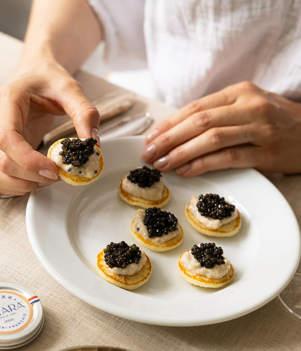 Mini Cocktail Blinis