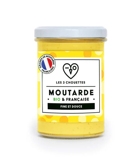 Organic fine and mild French mustard