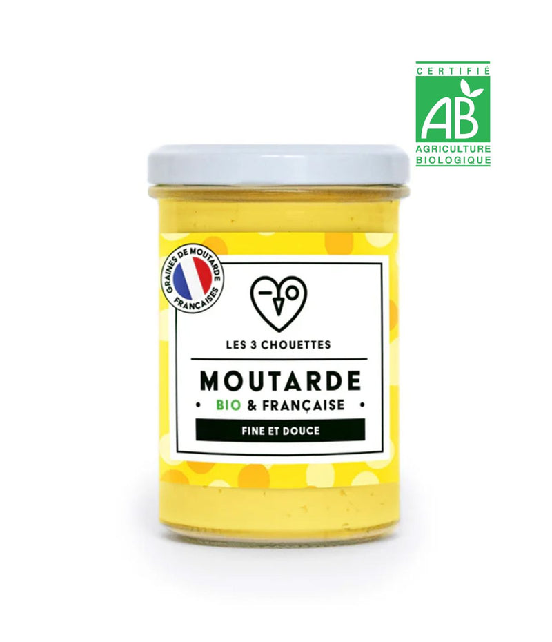 Organic fine and mild French mustard