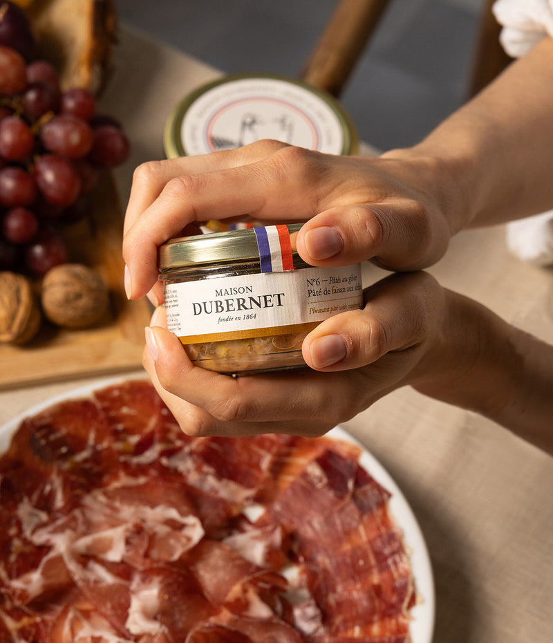 Pheasant pâté with cranberries