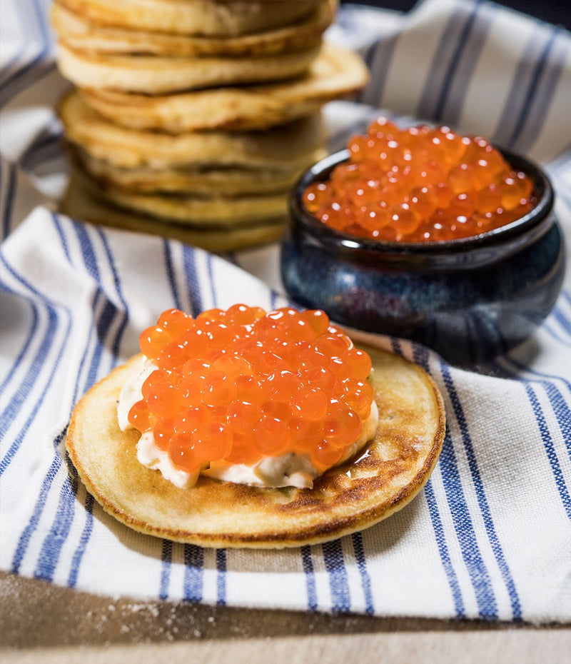 Pacific salmon eggs