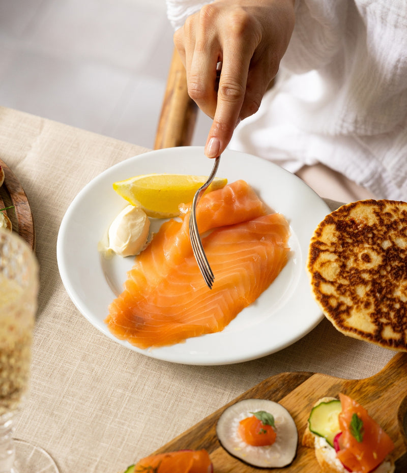 Whole Scottish Smoked Salmon 1 Kg - Hand Sliced