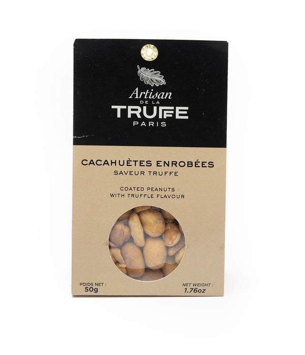 Coated peanuts with summer truffle flavor