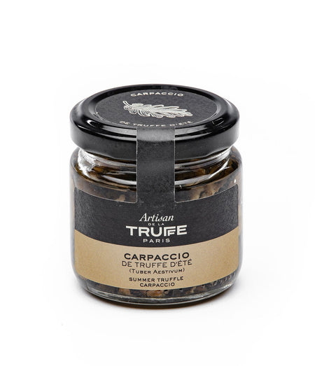 Carpaccio of summer truffle