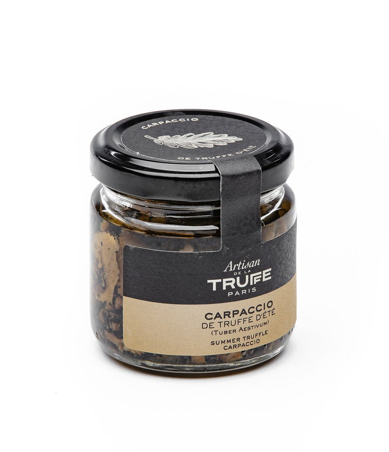 Carpaccio of summer truffle