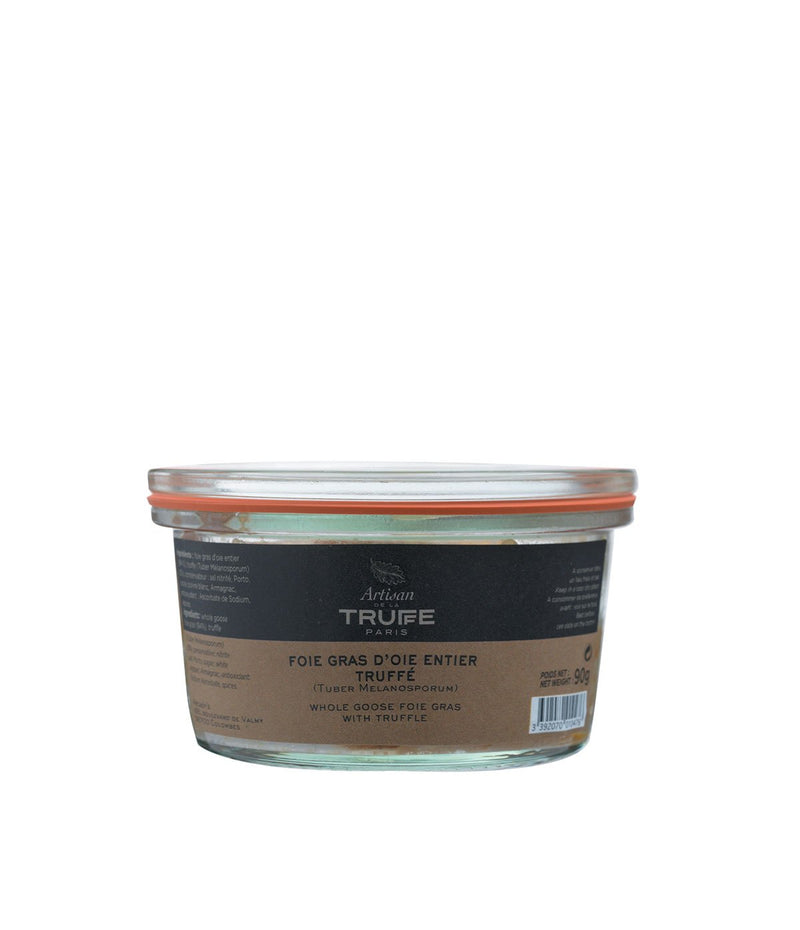 Goose foie gras with black truffle