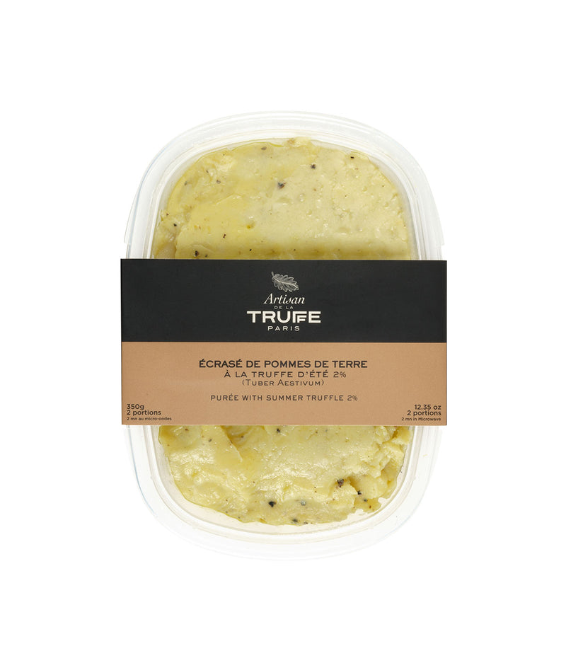 Mashed potato with summer truffles