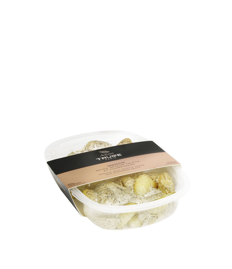 Gnocchi with mushroom sauce and summer truffle