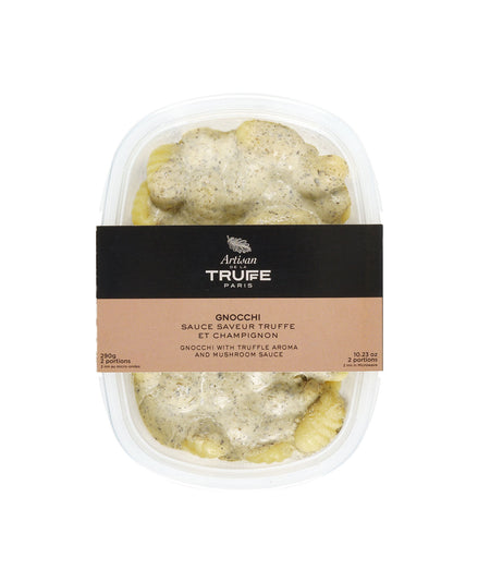Gnocchi with mushroom sauce and summer truffle