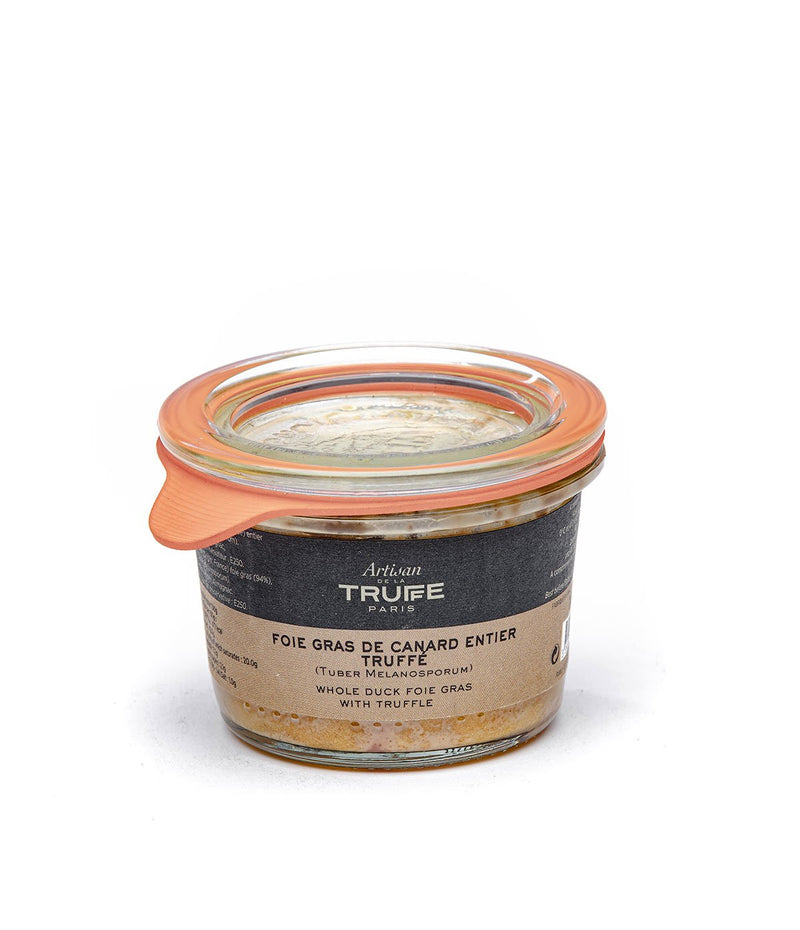 Duck foie gras with black truffle