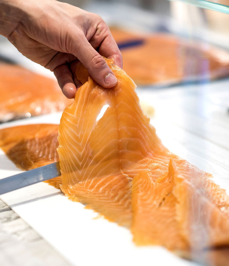 Norwegian Whole Smoked Salmon 1 Kg - Hand Sliced