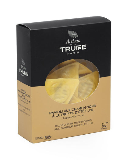 Summer truffle ravioli