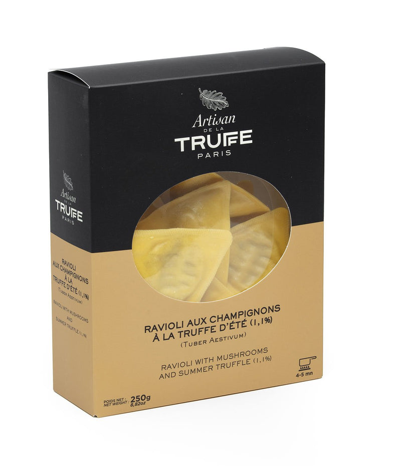 Summer truffle ravioli