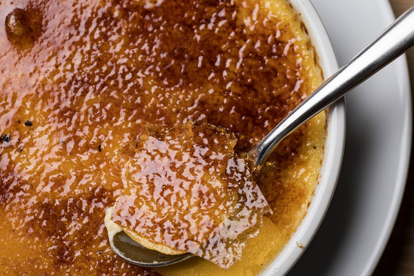 crème brûlée à la truffe