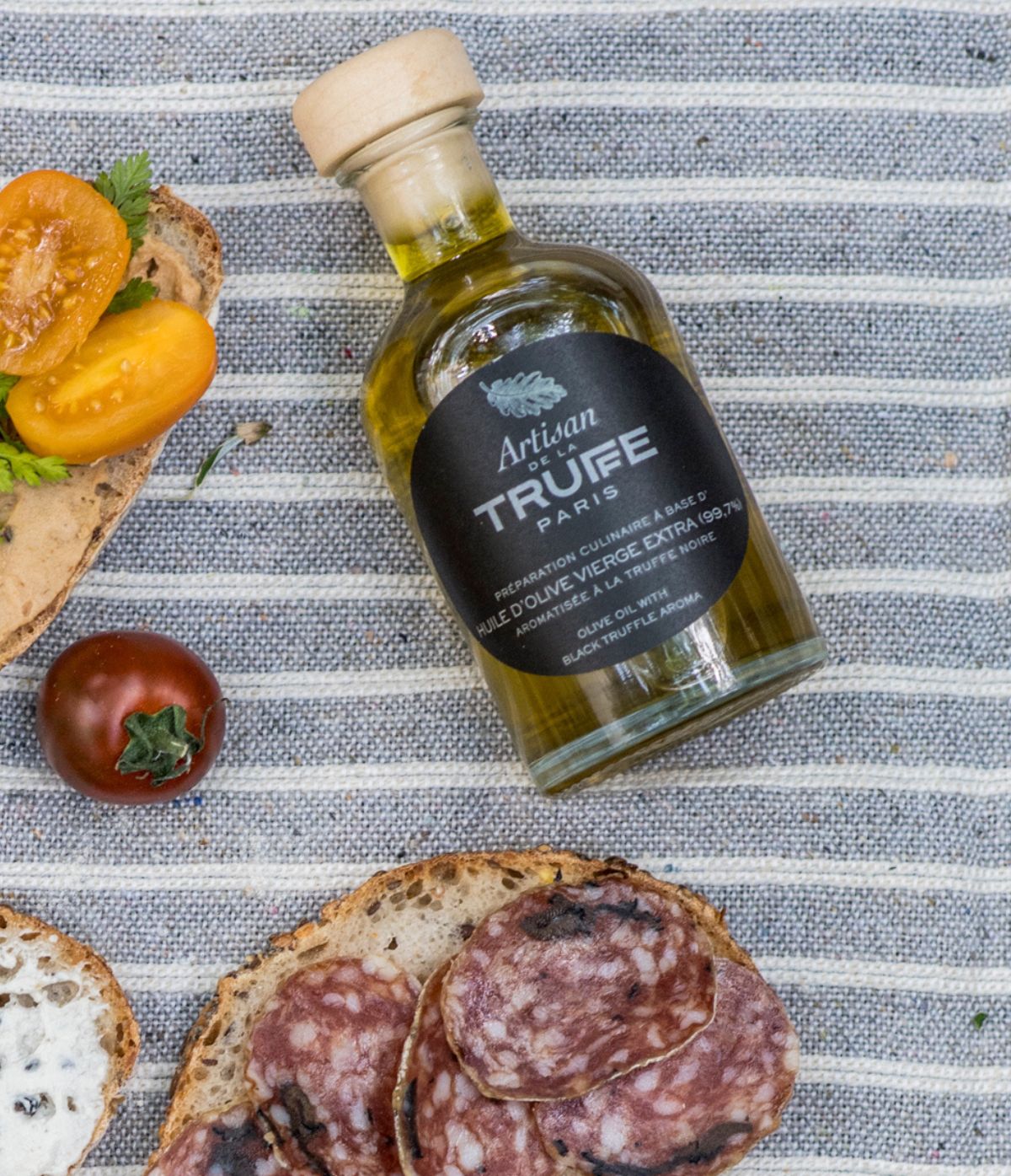 Huile d'Olive vierge extra saveur Truffe Noire