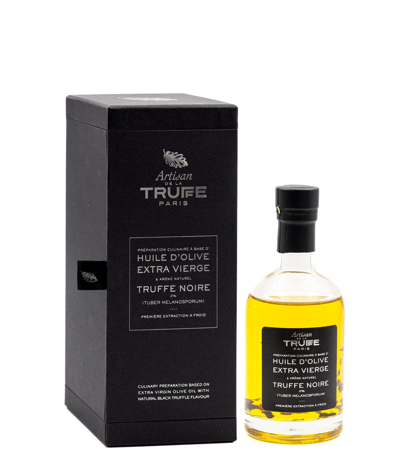 Condiment à base d'huile d'olive vierge extra aromatisée à la truffe noire  55ml - Signorini TARTUFI