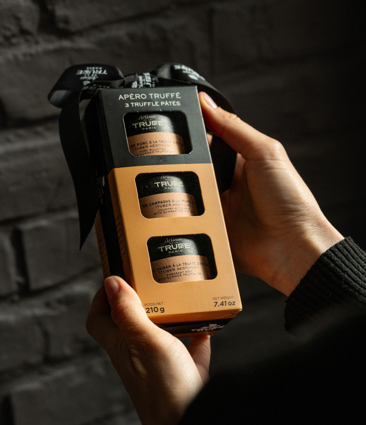 apéro truffé trio pâtés rillettes apéritif