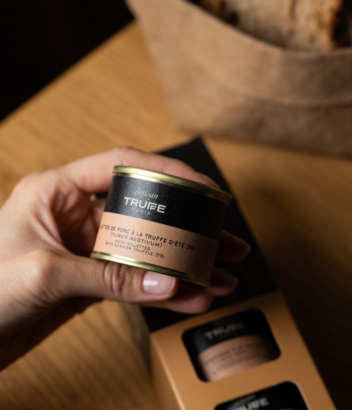 apéro truffé trio pâtés rillettes apéritif