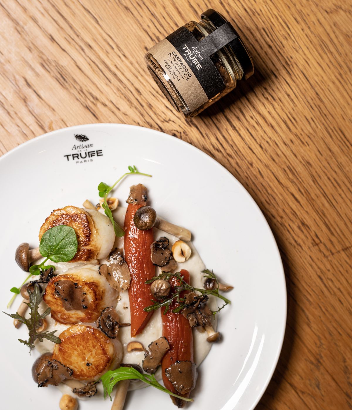 Carpaccio de truffe d'été