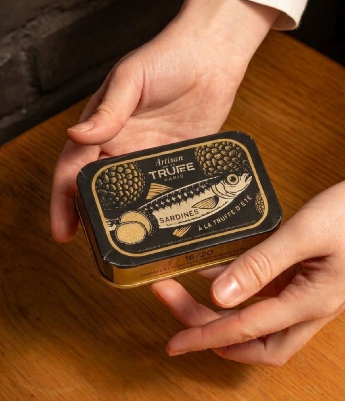 Sardines à la truffe d'été