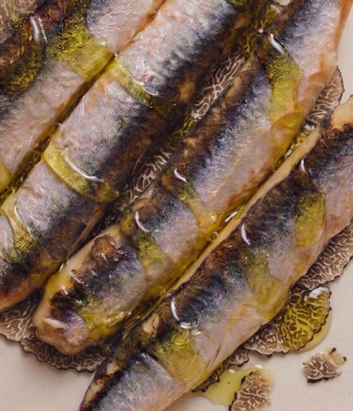 Sardines à la truffe d'été