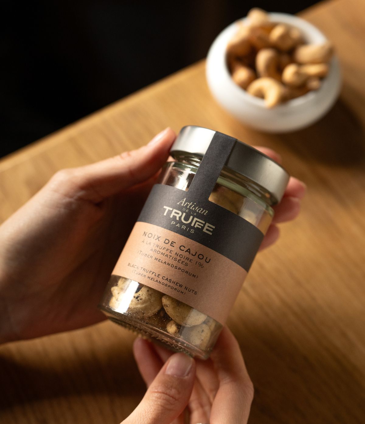 Noix de cajou à la truffe noire