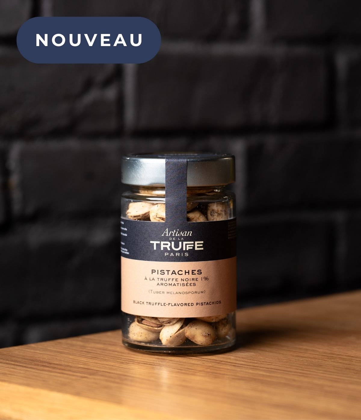Pistaches à la truffe noire