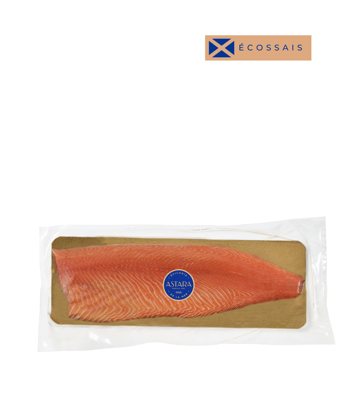 Saumon Fumé Entier Ecossais 1 Kg - Tranché à la main