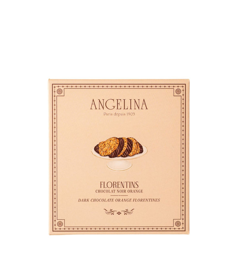 Florentins au Chocolat Noir - Orange