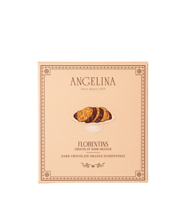 Florentins au Chocolat Noir - Orange