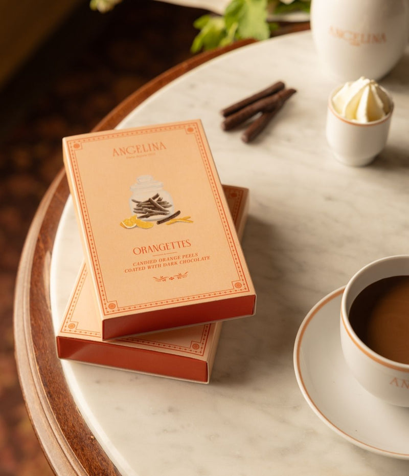 Orangettes enrobées de chocolat noir