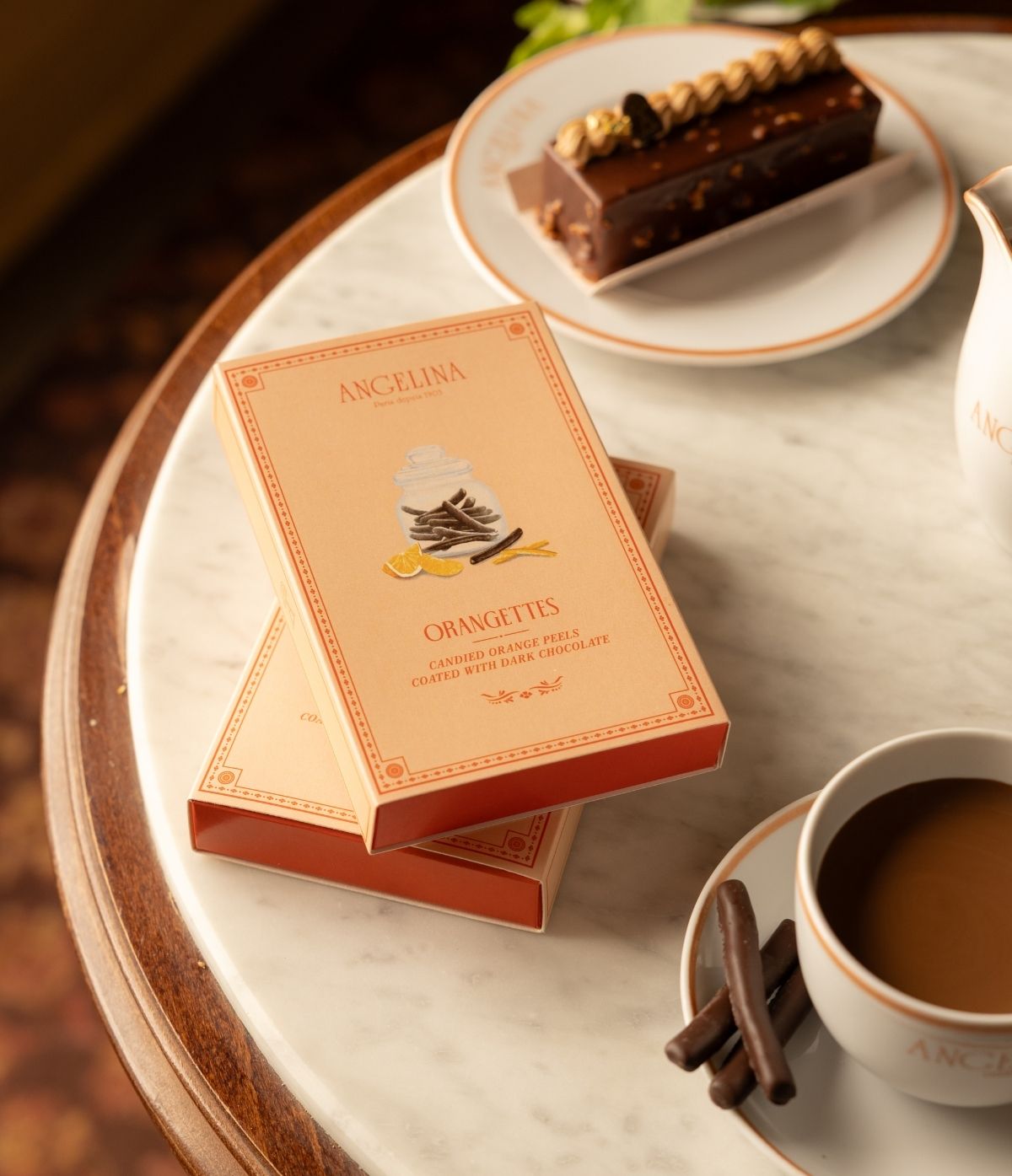 Orangettes enrobées de chocolat noir