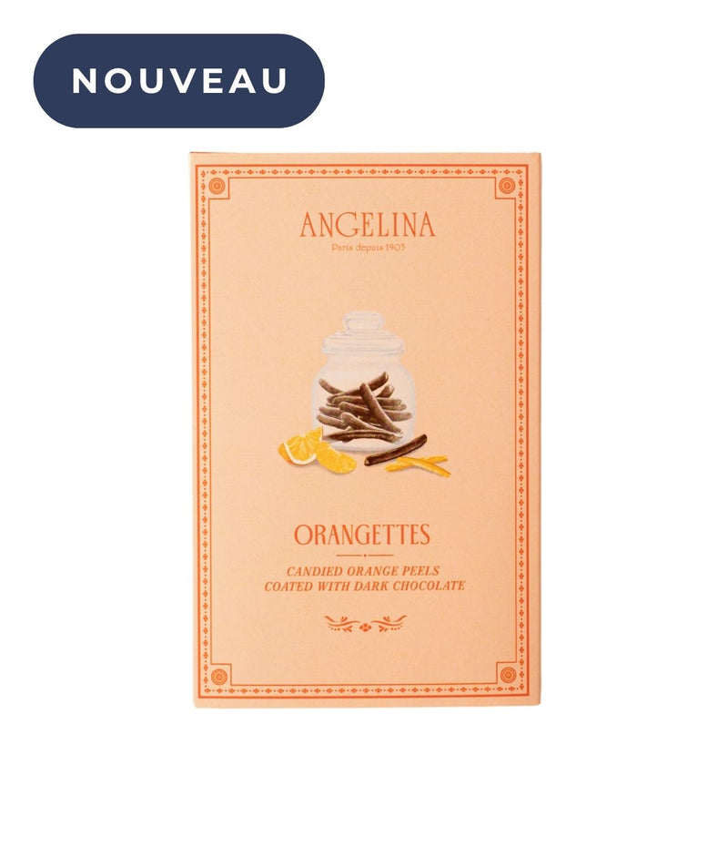 Orangettes enrobées de chocolat noir