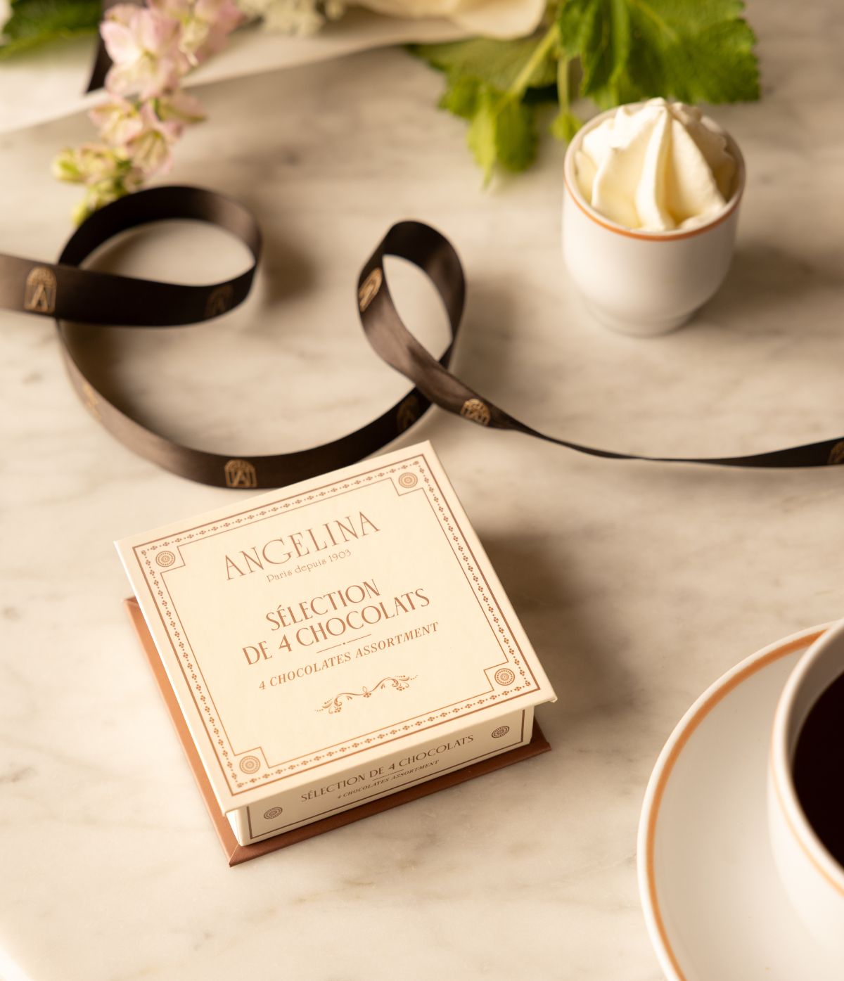 Sélection de 4 chocolats