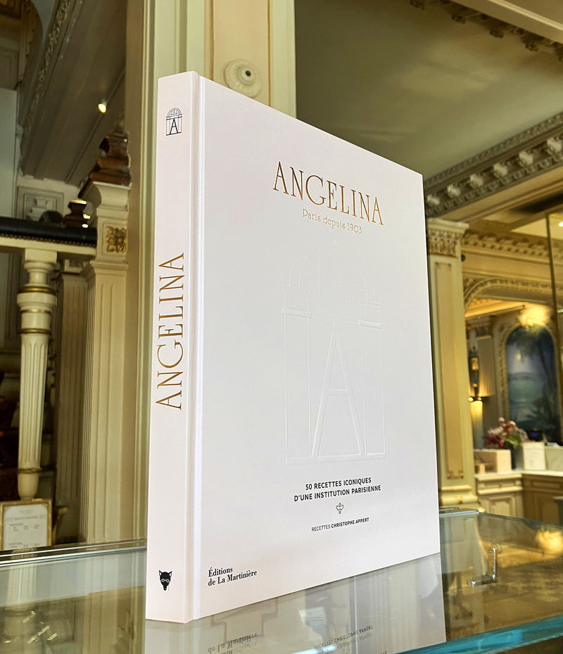 Livre Angelina, 50 Recettes Iconiques d’une Institution Parisienne