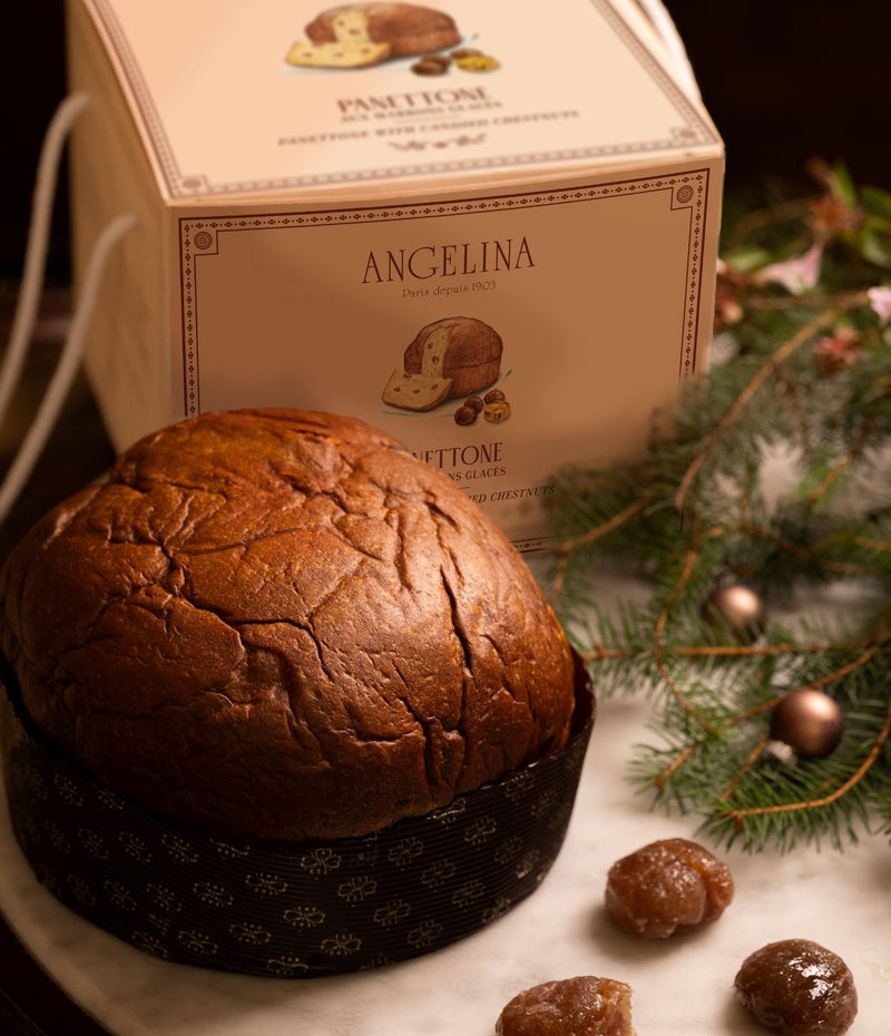 Panettone aux Marrons Glacés
