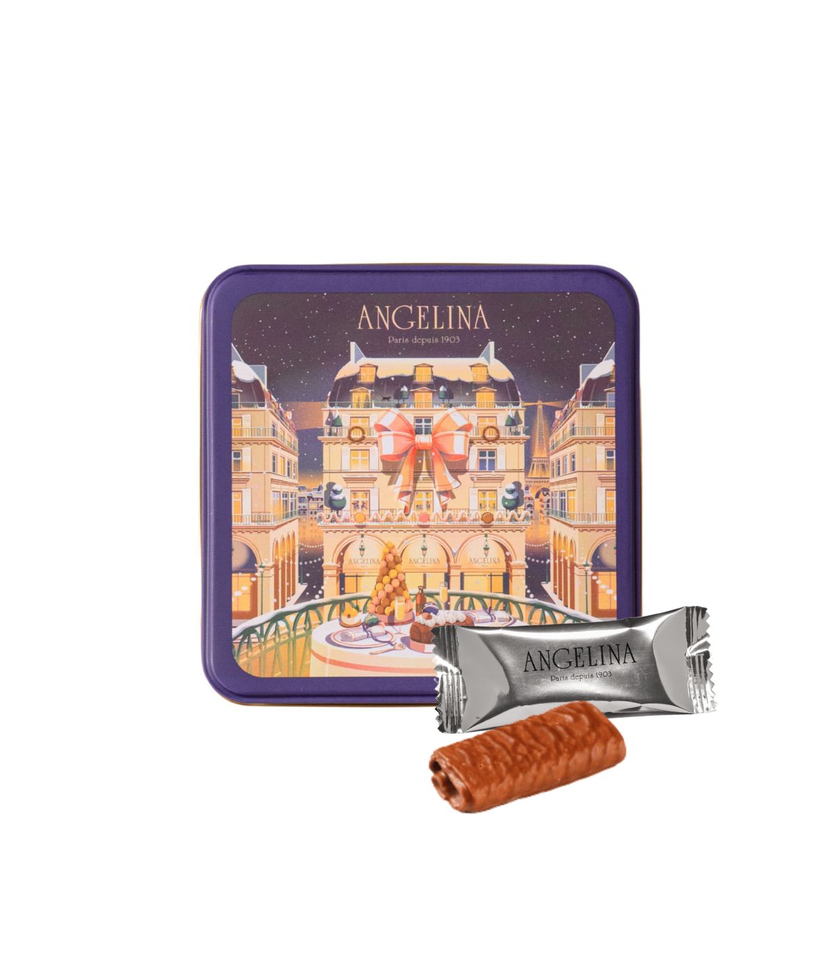 Boîte de Crêpes Dentelle de Noël