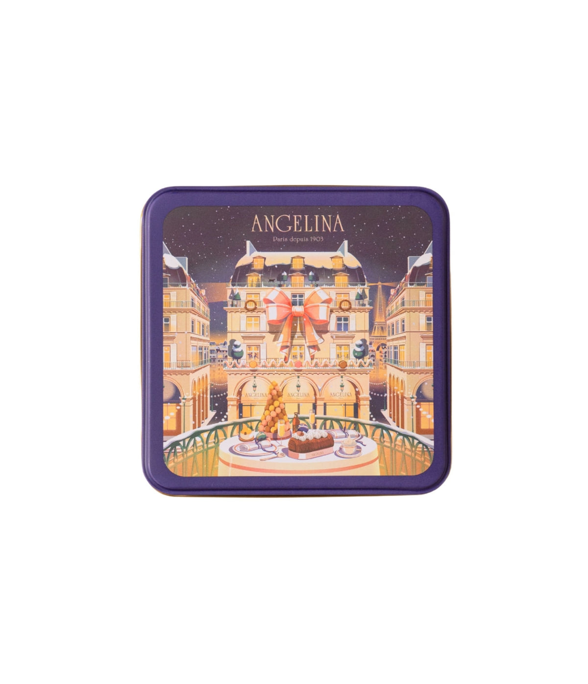 Boîte de Crêpes Dentelle de Noël