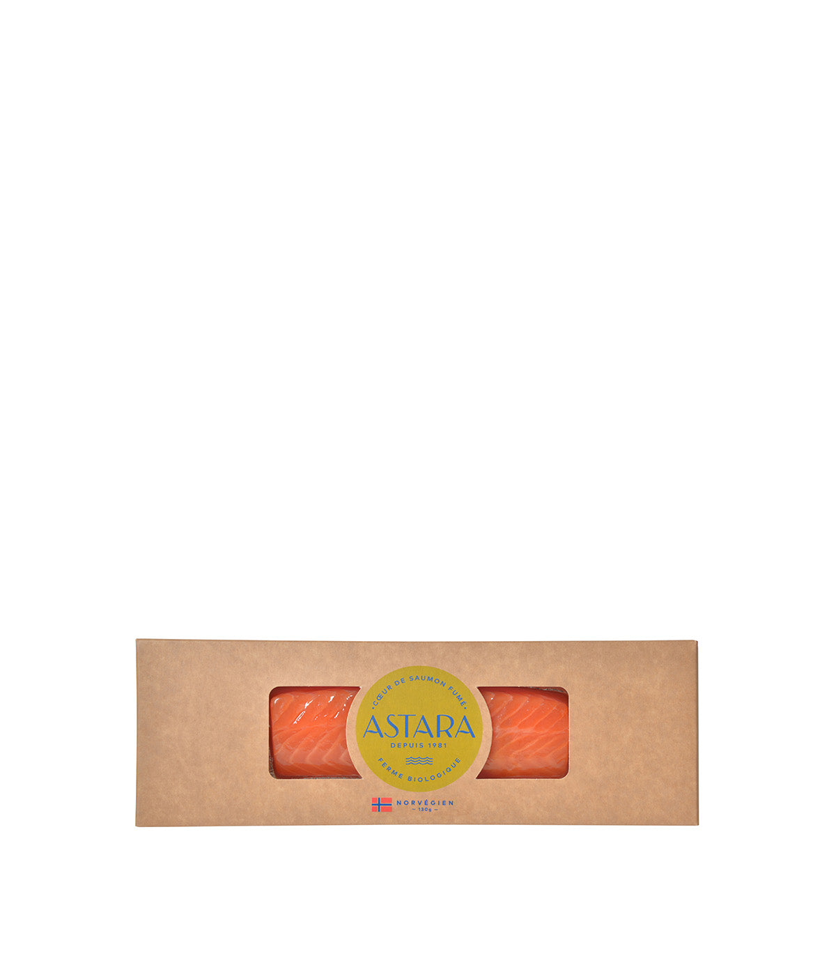 Cœur de Saumon Fumé -  BIO - Origine Norvège - 130g