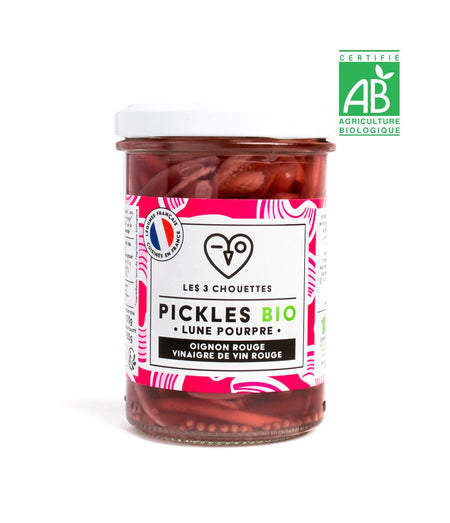 Pickles d'Oignons Rouges BIO