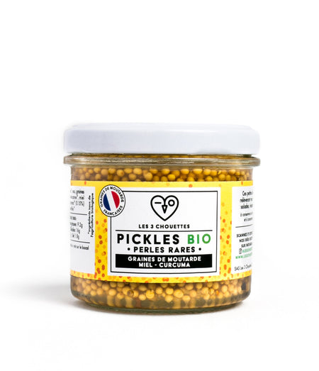 Pickles Graines de Moutarde au miel et curcuma