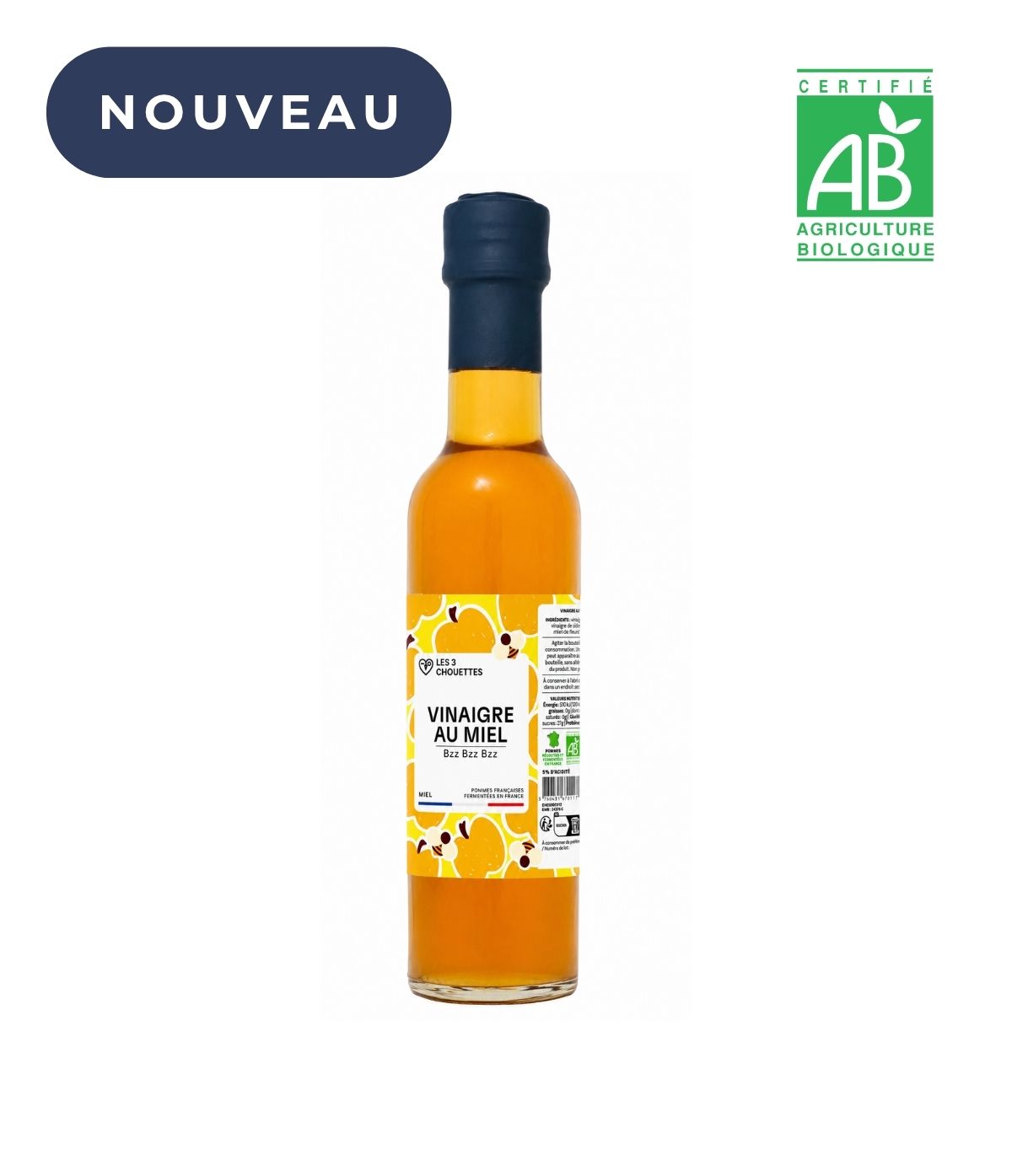 Vinaigre de Cidre Bio au Miel