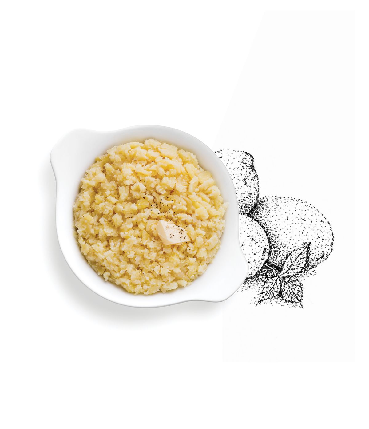 Écrasé de Pomme de Terre au beurre des Charentes AOP